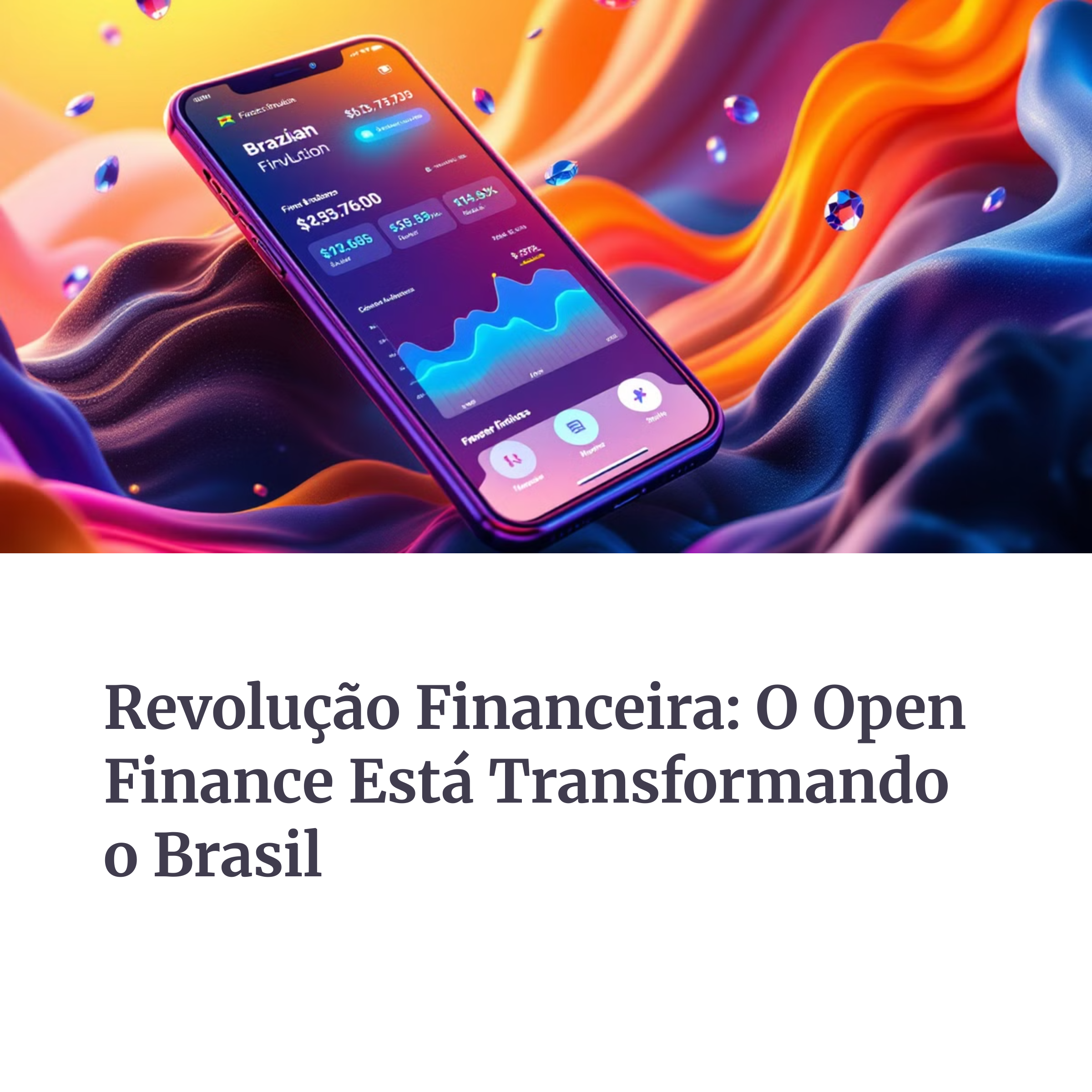 Aplicativo de Open Finance no Brasil