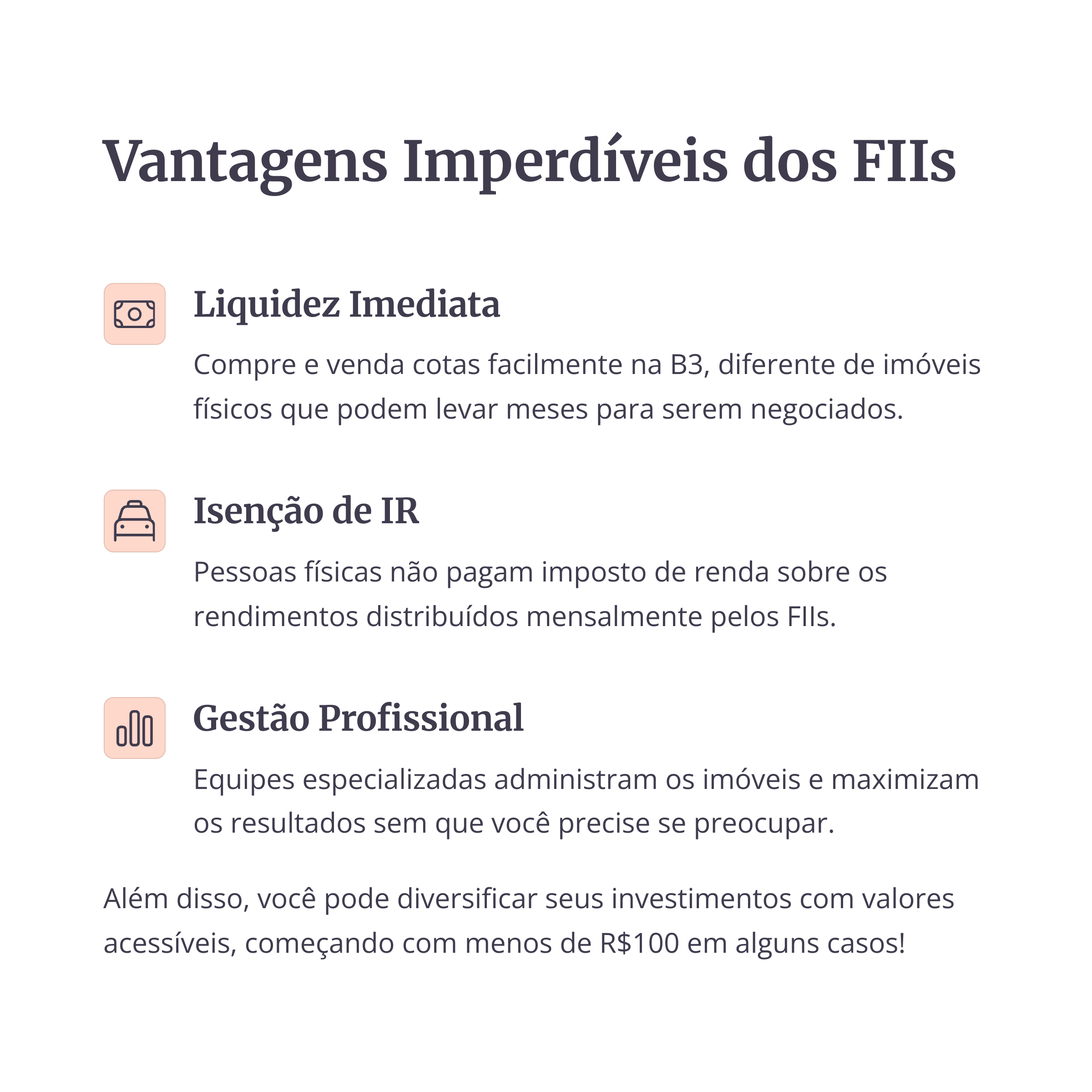 Investimentos ilustrativos