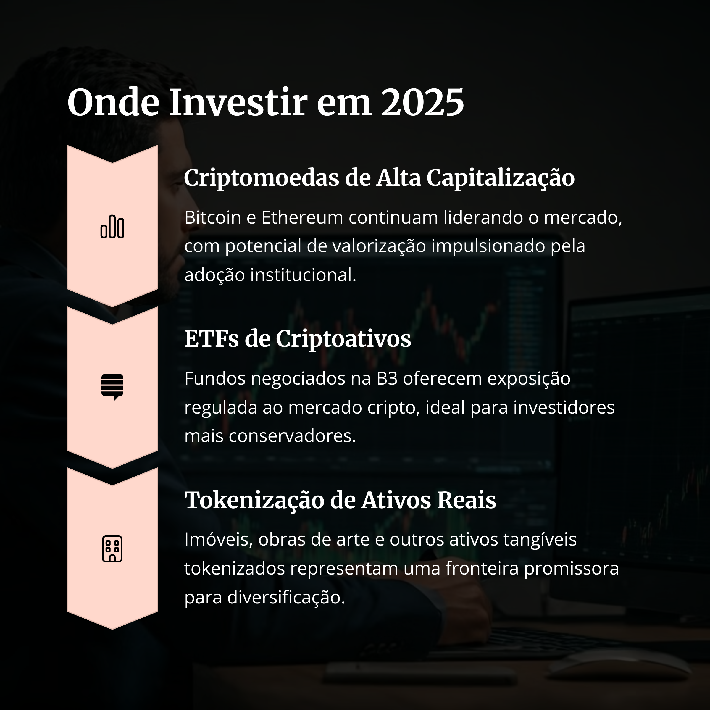 Tendências de investimento em criptoativos para 2025