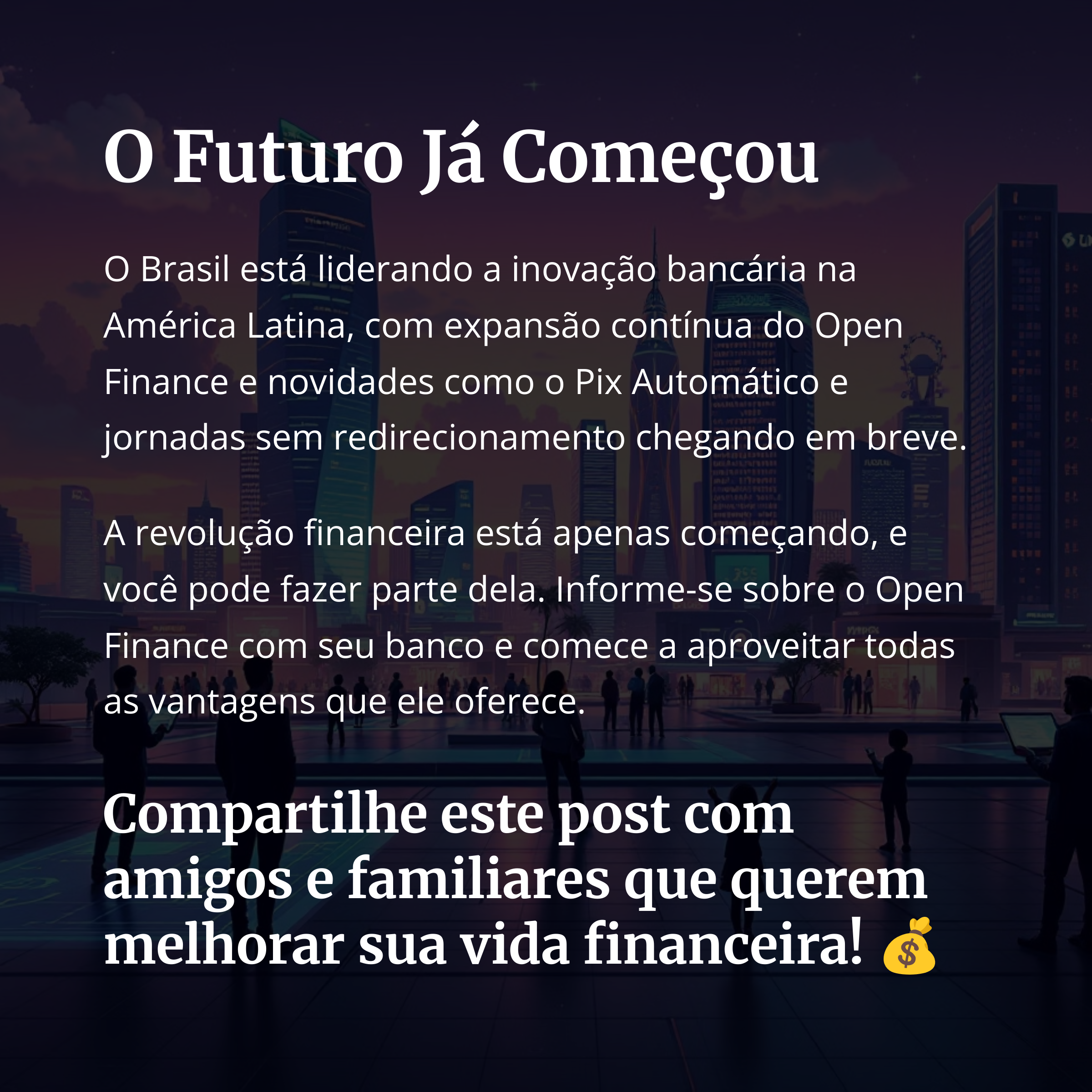Futuro do Open Finance no Brasil