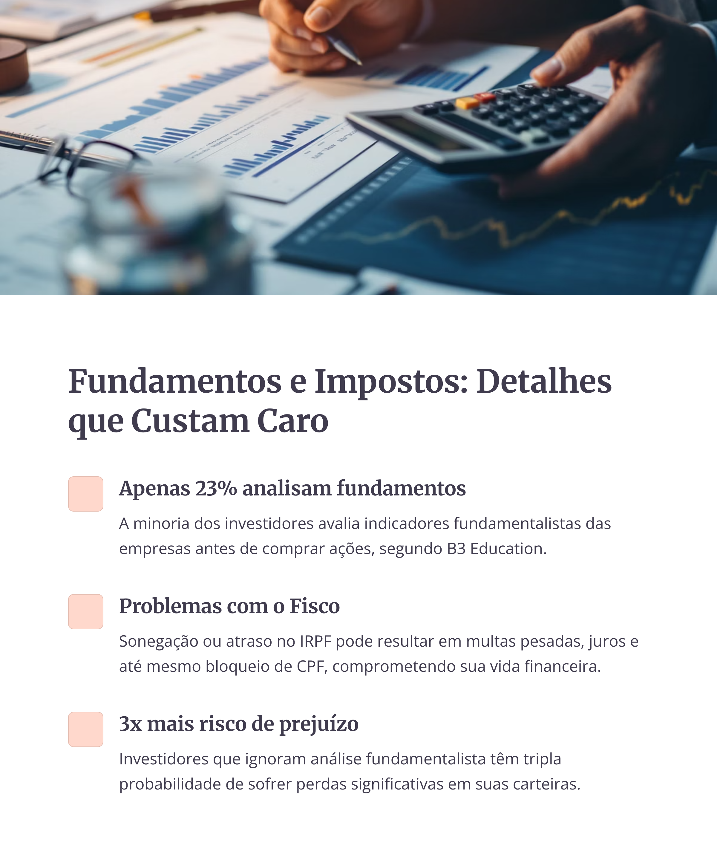 Fundamentos e Impostos Detalhes que Custam Caro